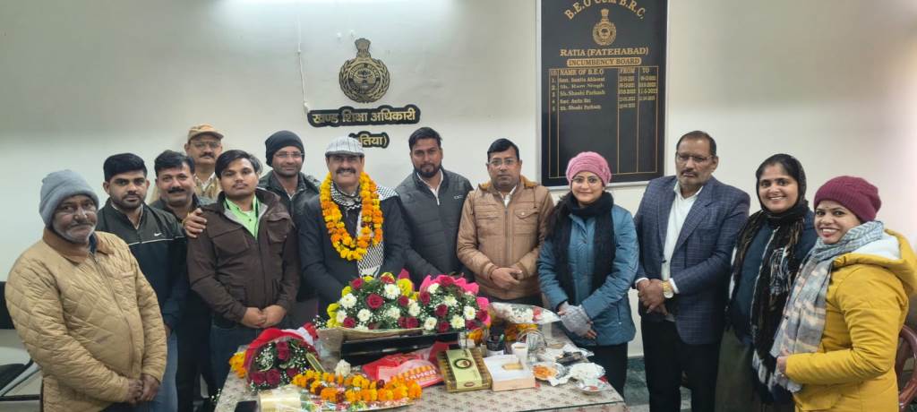 Shashiprakash Assumes Charge as Block Education Officer